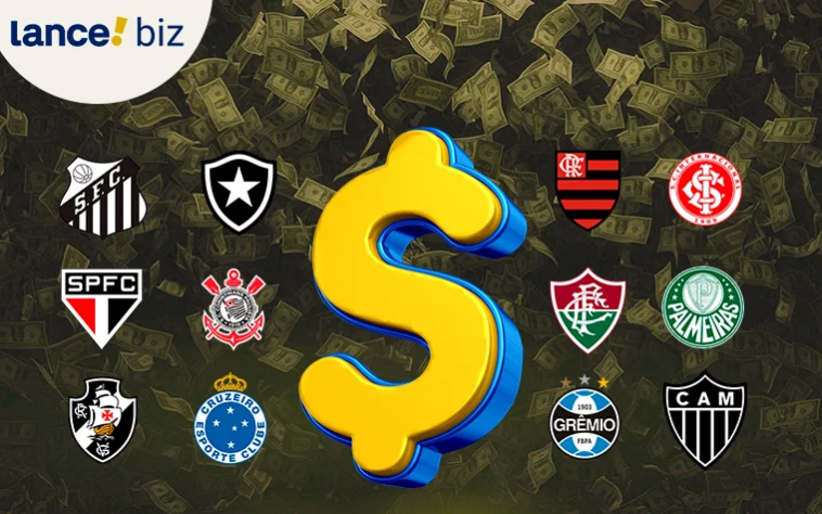 Segundo o Relatório Convocados, a soma das folhas salariais dos 20 clubes da Série A do Brasileirão atingiu R$ 4,5 bilhões em 2023. Confira, a seguir, o ranking!