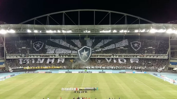 Botafogo 1 x 0 Olimpia - Estádio Nilton Santos - 15/02/2017