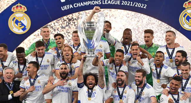 2021/22: Real Madrid 1x0 Liverpool - Campeão