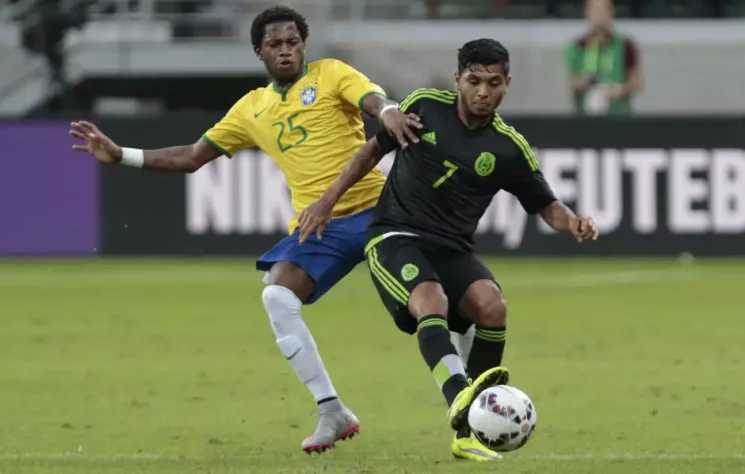 Brasil 2 x 0 México - Amistoso de 2015.