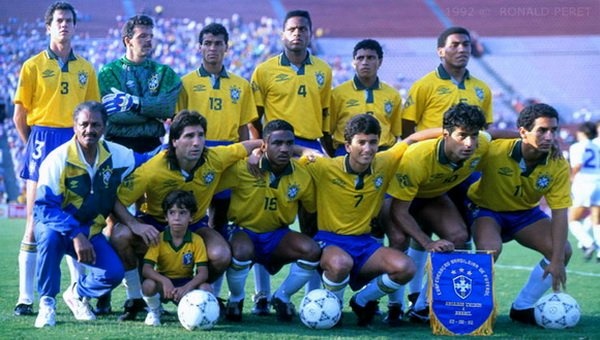 Brasil 4 x 2 Costa Rica - Amistoso de Seleções de 1992.