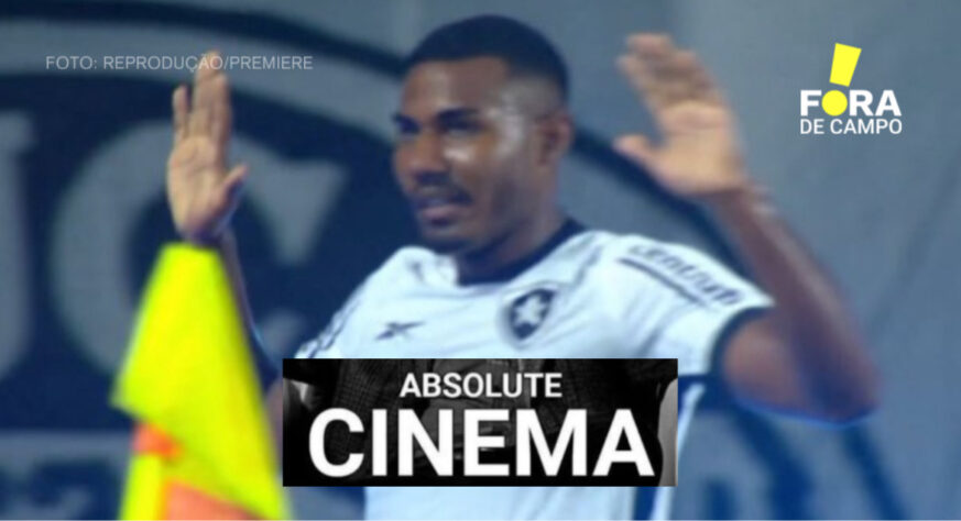 Líder do campeonato, lei do ex ativada, encheu o estádio como 'visitante' e ainda matou o jogo com o gol do 'RAIO' Júnior Santos. Simplesmente ABSOLUTE BOTAFOGO CINEMA! 