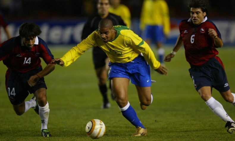 Copa América de 2004 (Peru). 8 de julho - Brasil 1x0 Chile. GOLS: Luís Fabiano (BRA).