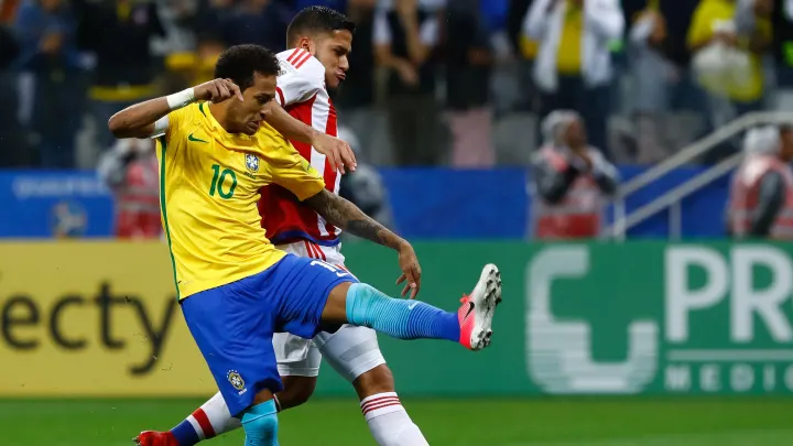 Paraguai 2 x 2 Brasil - Eliminatórias para Copa do Mundo de 2018.