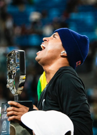 Bochecha, como é conhecido, Felipe Gustavo foi o primeiro brasileiro a ganhar o mais tradicional campeonato de skate street do mundo.