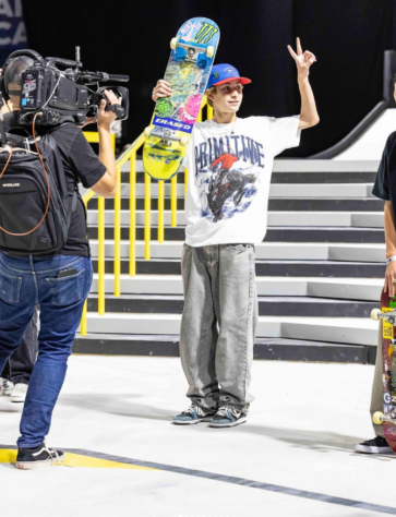 Pequeno gigante: Com apenas 15 anos, Filipe Da Mota já disputa a principal competição de skate do mundo entre os profissionais. Ele foi o skatista mais novo da história a disputar a Super Crown, etapa mais importante da Street League Skateboarding (SLS).