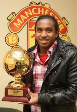 O meia Anderson, que atuava pelo Manchester United, ganhou o Golden Boy