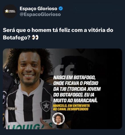 Será que o lateral vai postar emoji no X hoje?