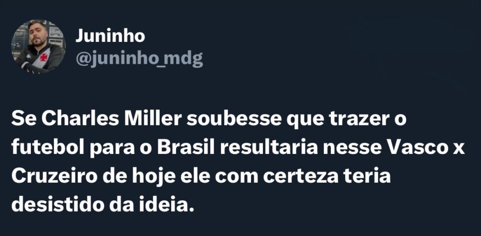 Acho que não foi só o Charles Miller que se revoltou com essa partida. Pelo visto o impacto desse jogo também foi sentido lá em cemitério da Inglaterra.