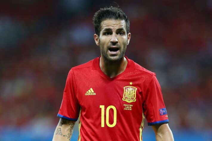 9°: Cesc Fàbregas - 16 jogos - 2008 (6), 2012 (6), 2016 (4)