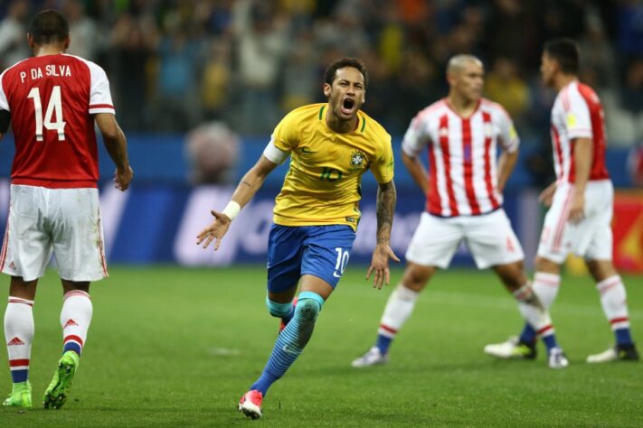 Brasil 3 x 0 Paraguai - Eliminatórias para Copa do Mundo de 2018.