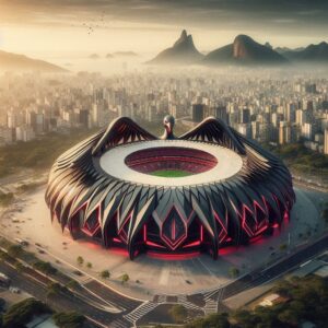 Como seriam os estádios do Flamengo? Inteligência Artificial simulou alguns