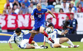 França 2004 - eliminada para Grécia nas quartas de final
