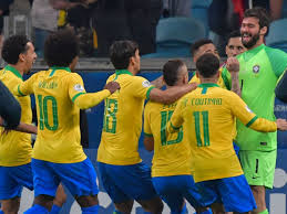 Brasil 0 x 0 Paraguai (4-3 pênaltis) - Quartas de final da Copa América 2019.