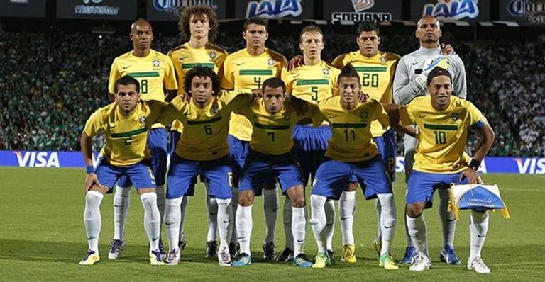 México 1 x 2 Brasil - Amistoso de 2011