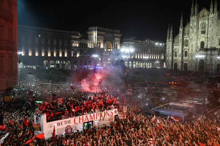 12) Milan (ITA) - 68,8 milhões