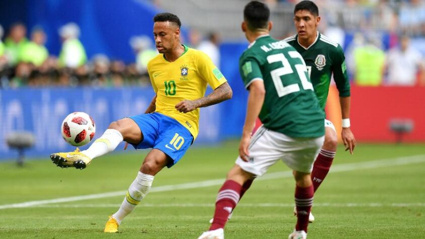 Brasil 2 x 0 México - Oitavas de final da Copa do Mundo de 2018.