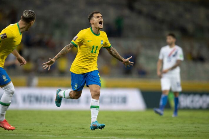 Brasil 4 x 0 Paraguai - Eliminatórias para Copa do Mundo de 2022.