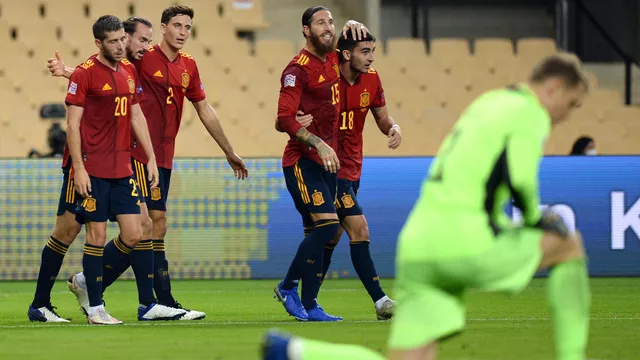 Espanha 6 x 0 Alemanha - Fase de grupos da UEFA Nations League A 2020/2021