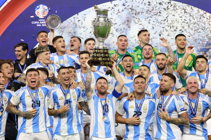 A última conquista, na Copa América 2024, nos Estados Unidos. 