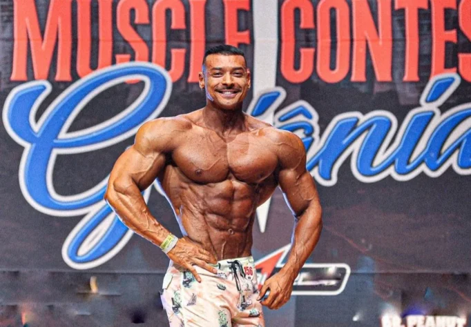 Felipe Franco compete na categoria Men´s Physique.