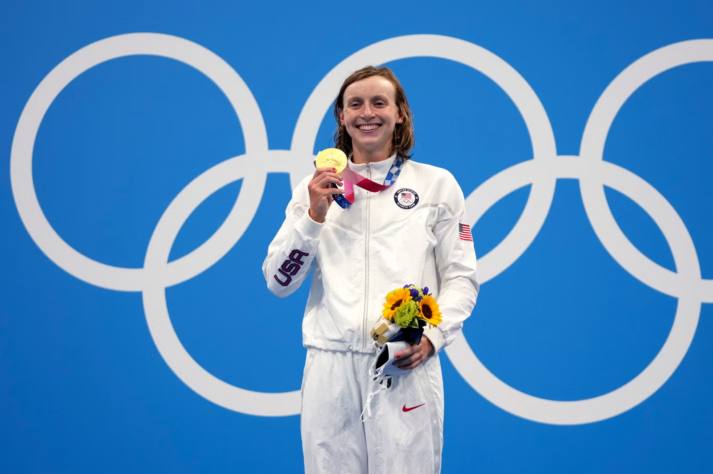 Katie Lendecky, dez medalhas olímpicas (sete ouros), 26 medalhas em Mundiais (21 ouros) e quatro recordes mundiais