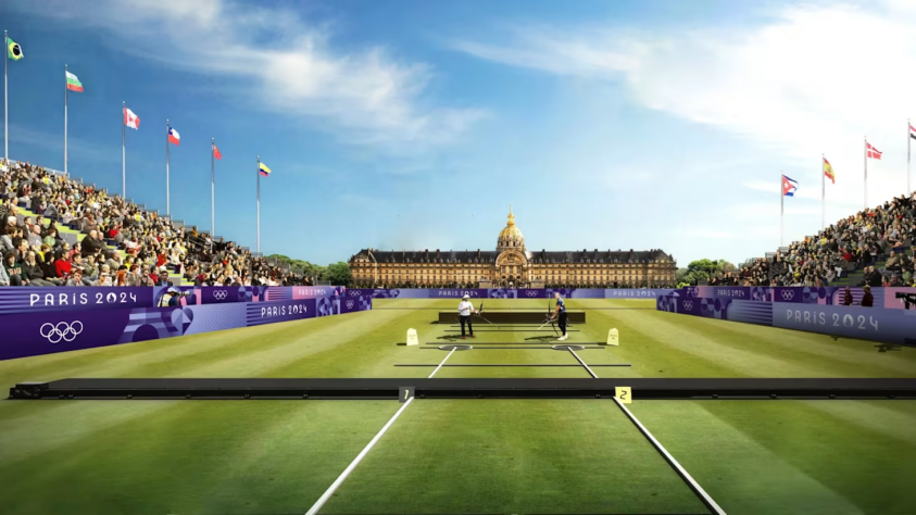 Esplanade des Invalides - Tiro com arco