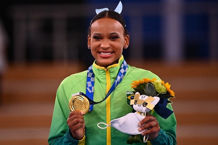 Rebeca Andrade - Ginástica Artística (Ouro: Tóquio 2021)