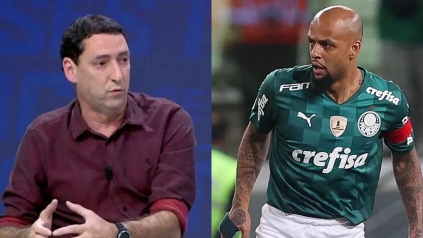 PVC x Felipe Melo: “Você é jornalista?”disse Felipe e PVC respondeu: “Você é jogador?”. Essa treta histórica aconteceu AO VIVO!