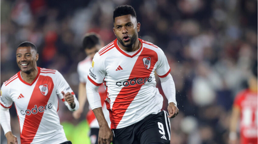 6º lugar: Miguel Borja (River Plate/Argentina) - 26 gols 