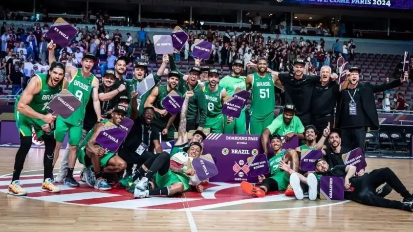 Outra seleção que não participou é o Basquete Masculino, que segue a preparação para o jogo de estreia, que acontece amanhã, em Lille.