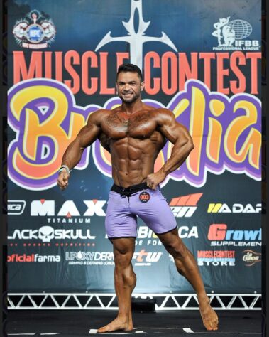 Jussiê Dantas compete na categoria Men´s Physique.