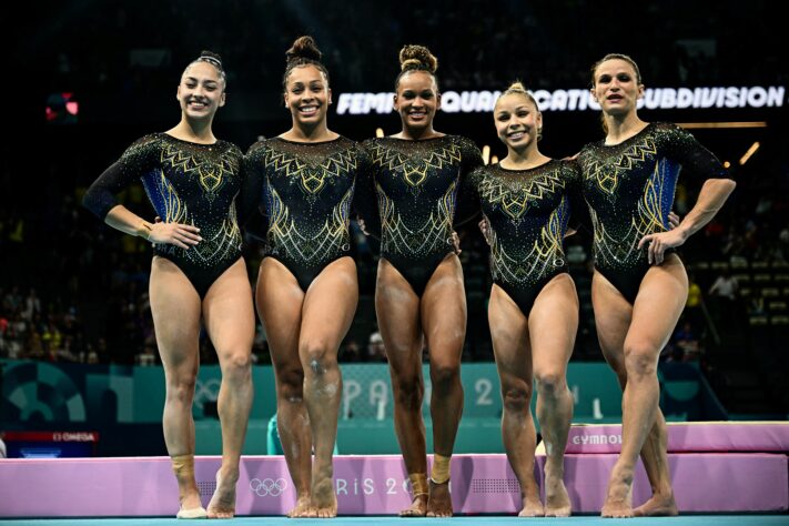 Brasil (Ginástica Artística) - bronze por equipes