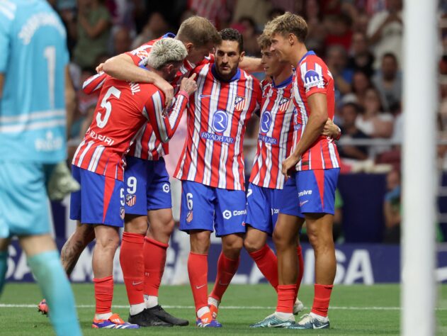 23ª colocação: Atlético de Madrid; está presente na lista de clubes que disputam os playoffs das oitavas de final 