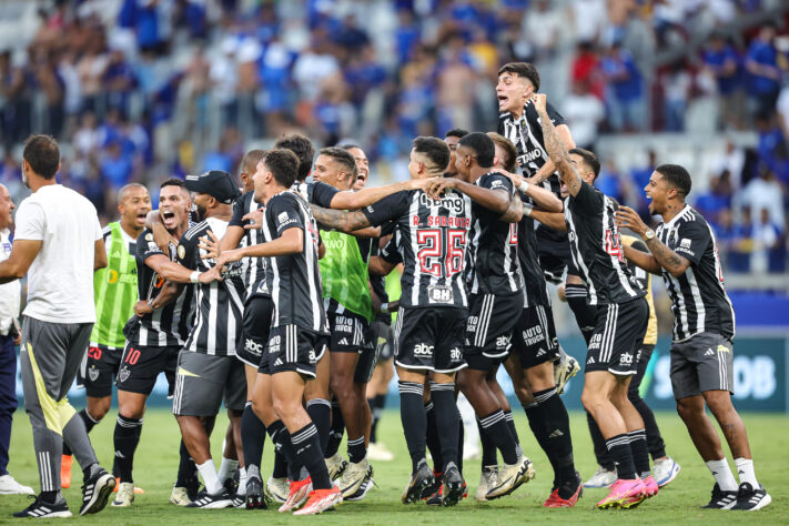 Atlético-MG: 18 quartas, 5 semis, 3 finais e 2 títulos