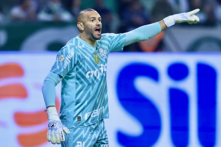 Palmeiras (3): Weverton (Brasil), Richard Ríos (Colômbia) e Gustavo Gómez (Paraguai)