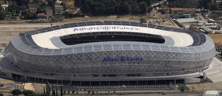 Allianz Riviera - Estádio do Nice, time de futebol francês