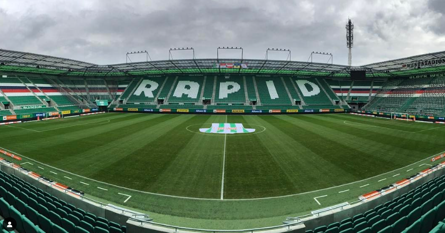 Allianz Stadion - Estádio do Rapid Wien, time de futebol austríaco