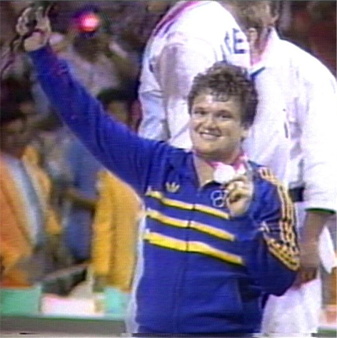 Em Los Angeles 1984, Douglas Vieira conquistou a medalha de prata. Luiz Onmura e Walter Carmona conquistaram a medalha de bronze