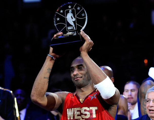 Kobe Bryant foi selecionado 18 vezes para o All-Star Game da NBA (1998, 2000, 2001, 2002, 2003, 2004, 2005, 2006, 2007, 2008, 2009, 2010, 2011, 2012, 2013, 2014, 2015, 2016)