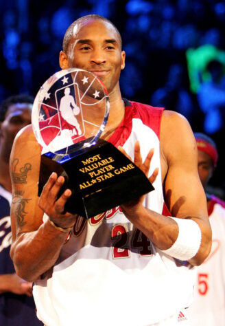 Kobe Bryant foi quatro vezes o MVP do All-Star Game da NBA (2002, 2007, 2009, 2011)