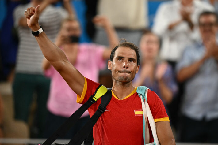 6 - Rafael Nadal (ESP): R$128,2 milhões [R$1,7 milhões em quadra e R$126,5 milhões em patrocínios]