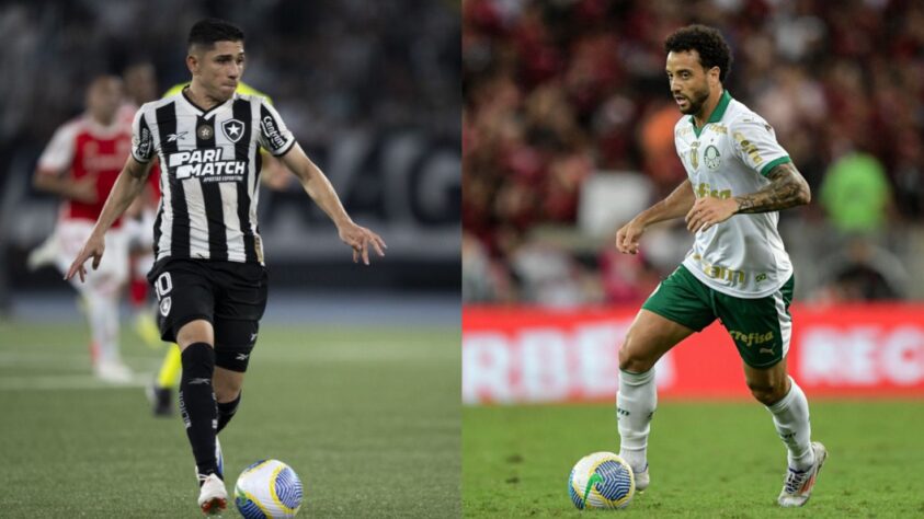 MEI/ATA: Savarino (Botafogo) / Felipe Anderson (Palmeiras)