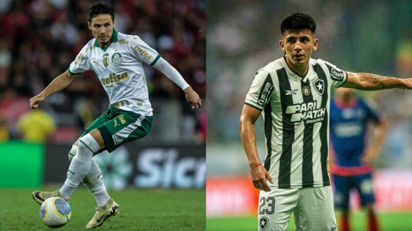 MEI/ATA: Raphael Veiga (Palmeiras) / Thiago Almada (Botafogo)