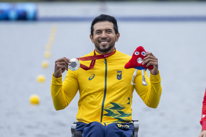 Luís Carlos Cardoso (canoagem) – 200m caiaque – KL1 – final A – prata