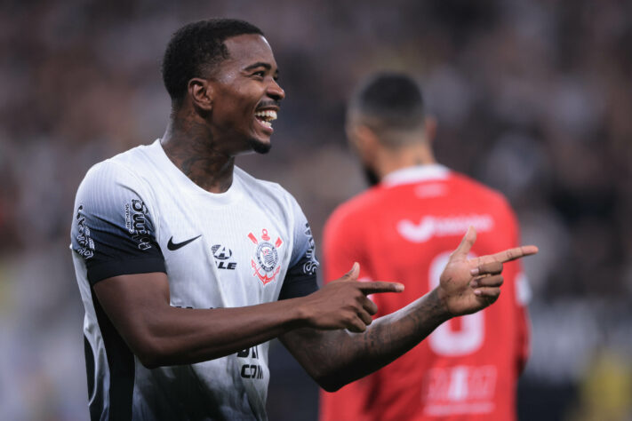 Terceira fase (volta): Corinthians 2x1 América-RN - Yuri Alberto e Cacá, do Corinthians, Wenderson, do América-RN