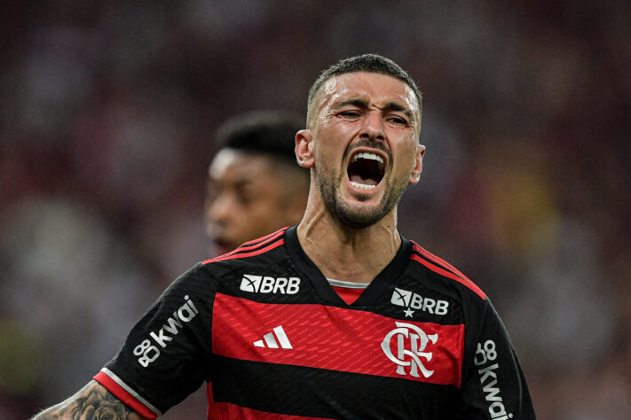 Quartas (volta): Flamengo 1x0 Bahia - Arrascaeta, do Flamengo