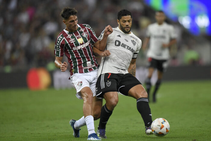 Veja as imagens da partida Fluminense x Atlético-MG, no Maracanã, pelas quartas da Libertadores