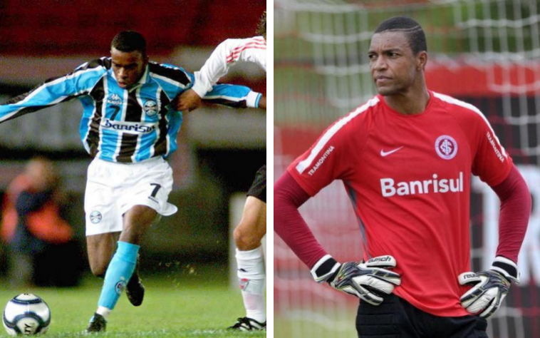 Grêmio e Internacional se enfrentarão no dia 20 de outubro pela 30ª rodada do Brasileirão. Veja alguns jogadores que já defenderam as duas camisas.