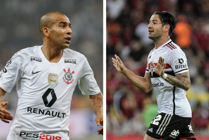 Majestoso chegando; relembre 10 jogadores que atuaram por São Paulo e Corinthians